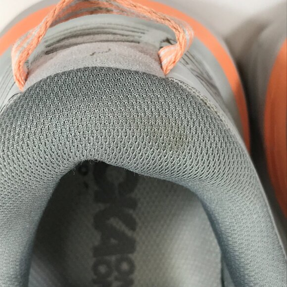 HOKA One One Bondi 7 Running Shoes Women's Size 6D Wide Harbor Mist Gray Comfort - Picture 7 of 12